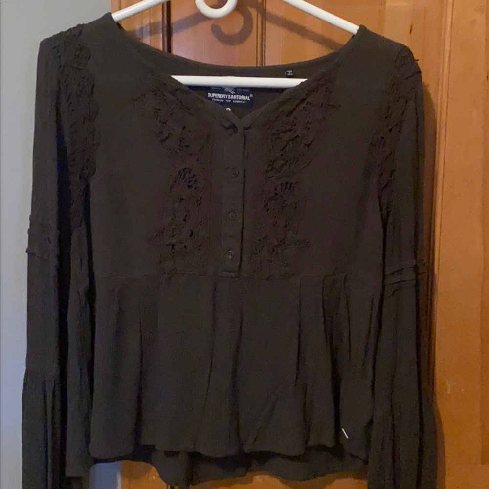 Army green long sleeve